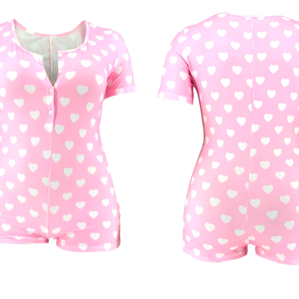 NWT Heart Romper